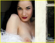 Dita Von Teese naked picture