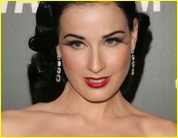 Dita Von Teese naked picture